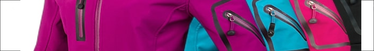 Collection of jackets in a store